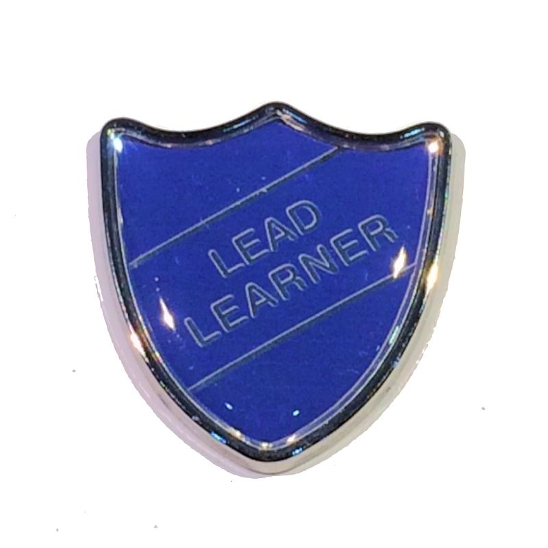 LEAD LEARNER shield badge